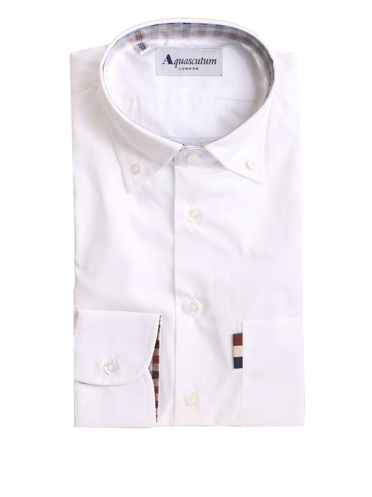 AQUASCUTUM CAMICIA Uomo SHIRT-LA02P-C214